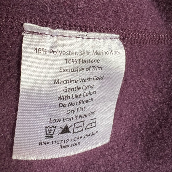 Ibex Woolies 3 Expedition Weight Merino Hoodie, size Large - Picture 2 of 4